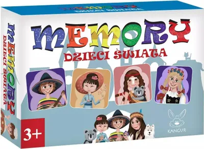Produktbild von KANGUR Memory-Spiel Kinder der Welt 40902