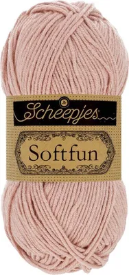 Produktbild von Scheepjes Softfun 50g 2612 Crepe