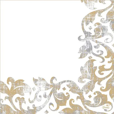 Produktbild von Duni Dunisoft Servietten Festiva white 40x40cm 60 Stück