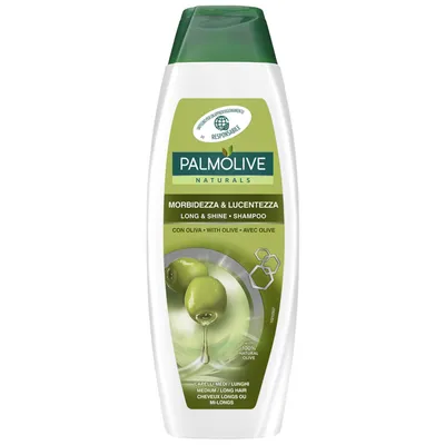 Zdjęcie produktu dla Palmolive Szampon Długie i Błyszczące Oliwka 350 ml