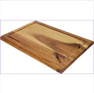Productafbeelding van Famanu snijplank - Geschikt voor de vaatwasser, 32x21x1,5 cm - Hout
