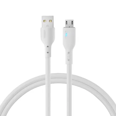 Obrázok produktu pre Kábel Joyroom S-UM018A13, USB na MicroUSB, 2,4 A, 1,2 m, biely