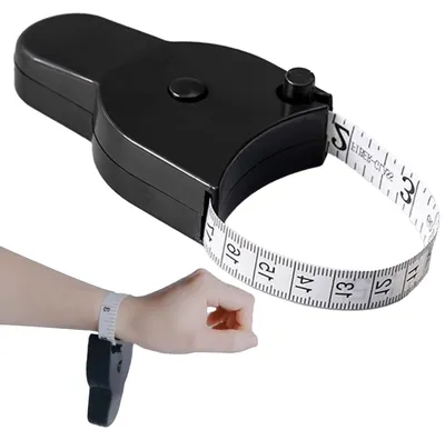 Maßband 150 cm, weich, Körpermaßband, Schneider-Maßband, schwarz