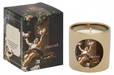 Produktbild von Flagolie Soja Duftkerze Piąteczek Fruchtiger Genuss 150g