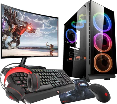 Produktbild von VIST Kit Ryzen 5 RTX 3060 16GB SSD 1TB WIFI W11 24"