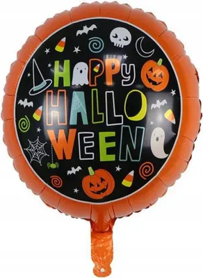 Produktbild von Halloween-Folienballon, 18 Zoll, 1 Stk.