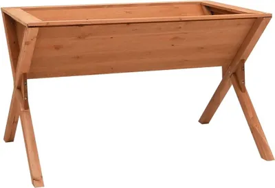 Produktbild von Pflanzenständer aus Brennholz für Gartenarbeit