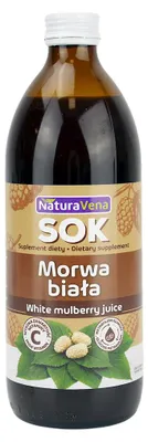 SOK MORWA BIAŁA 500 ml - NATURAVENA