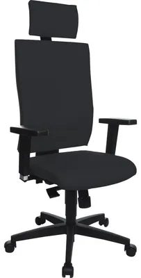 Produktbild von Bürodrehstuhl Light Star 30X - schwarz, mit Armlehnen, 1 St.