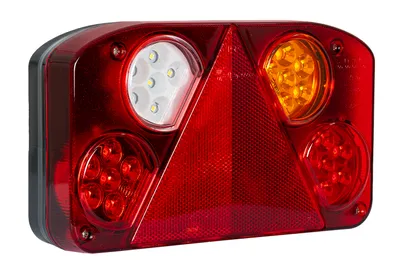Obrázek produktu pro Zadní multifunkční LED svítilna s trojúhelníkovým reflektorem LZD 844 pravá
