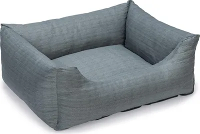 Produktbild von Beeztees Liegebett Sofixa - Hundekorb - Grau - 80x70x25 cm