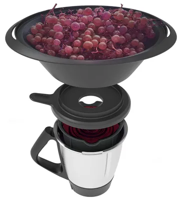 Dampfentsafter-Einsatz 1 L, bis 2 kg Obst, BPA-frei, spülmaschinengeeignet
