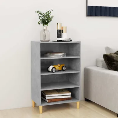 Produktbild von vidaXL Sideboard Betongrau 57x35x90 cm Holzwerkstoff