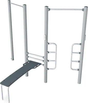 Produktbild von Kompan Outdoor-Fitness-Station "Pro 1"