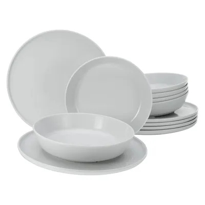 Obrázok produktu pre CreaTable, 16737, Chef Collection Biela, 12-dielny servis, porcelán
