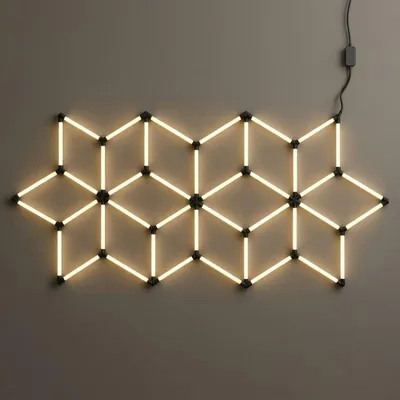 Image de Kit 16 LED, 294W - Forme étoile - Blanc froid, 6000K - 8000K