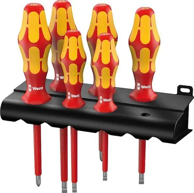 Produktbild von Wera 160 i/165 i/7 Kraftform Plu Schraubendrehersatz