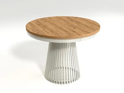 Produktbild von MINIO go for it, ausziehbarer Tisch, GORI, Craft Eiche/Weiß Farbe