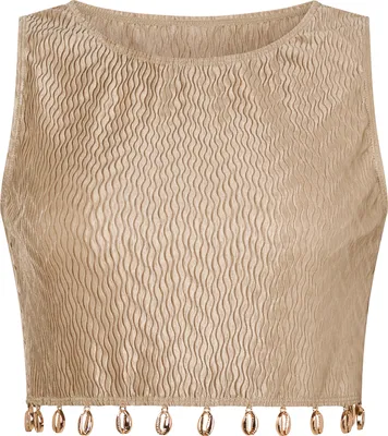 Produktbild von Moda Minx Bikinioberteil Gold Shells mit tollen Muschel-Elementen Stone M/L