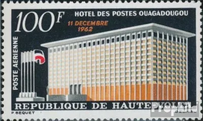 Produktbild von Briefmarken Obervolta 1962 Mi 114 (kompl.Ausg.) postfrisch Postamt