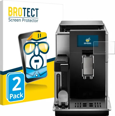 Produktbild von 2x Für DeLonghi Maestosa Schutzfolie BROTECT Displayschutz Display Schutz Folie Klar Transparent