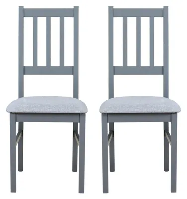 Image de CHAISE DE SALLE À MANGER - Lot de 2 Bos 4 graphite hygge 91