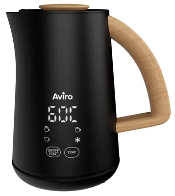 Produktbild von Aviro Milchaufschäumer – elektrisch – 4 Funktionen – 500 ml – Milchaufschäumer – Erhitzen – Antihaft