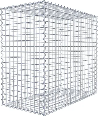 Produktbild von Gabione 100 cm x 90 cm x 50 cm (L x H x T), Maschenweite 5 cm x 5 cm, Spirale