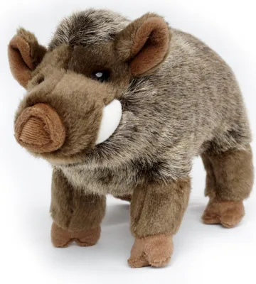 Produktbild von Wildschwein Kuscheltier Schwarzwild Bache Keiler 26 cm Plüschtier WOODY