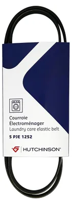 Productafbeelding van Hutchinson aandrijfriem wasmachine - Poly V 5PJE1252 - Huishoudelijke apparaten - Elastische aandrijfriem