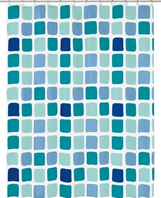 Produktbild von Kleine Wolke Duschvorhang PEVA SONNY Blue 180 x 200 cm