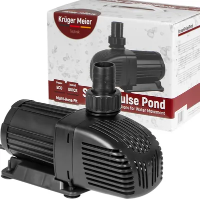 Immagine prodotto di Pompa per laghetti Kruger Meier StreamPulse 8000l/h, resistente e potente,