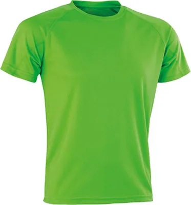 Produktbild von SPIRO S287X | Herren Aircool Tee - Farbe: Lime - Größe: S
