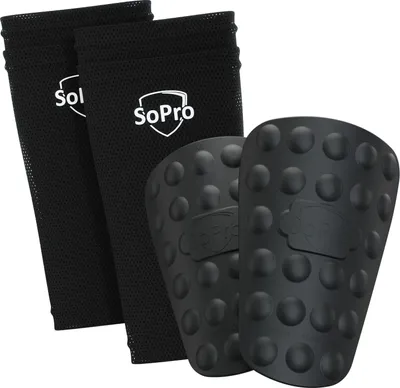 Produktbild von SoPro Schienbeinschoner Fußball für Kinder & Erwachsene inkl. Socken - 158 x 110 x 5 mm - für Herren & Damen - Germany