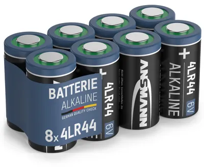 Productafbeelding van ANSMANN 1520-0014 ANSMANN Alkaline Batterie 4LR44, 6 Volt, 8er Pack