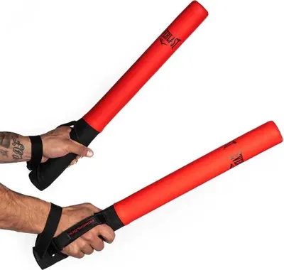 Image de Everlast Powerlock Bâtons de Boxe Rouge