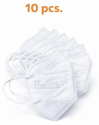 Obrázek produktu pro Ochranná polomaska FFP3, bílá, 5vrstvá, AYS MV99 – 10 kusů