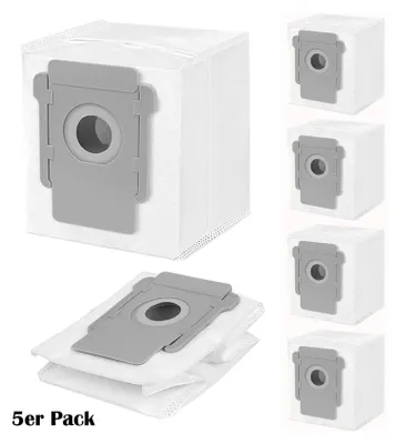 Image de Sac à poussière de rechange pour iRobot Roomba i3 i7 j7 S9 E5 E6 E7 Station de base d'aspiration