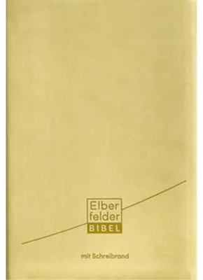 Produktbild von Elberfelder Bibel - mit Schreibrand, Kunstleder