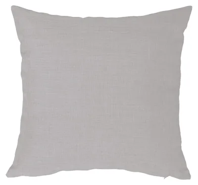 Produktbild von Kissenhülle Struktur Leinenoptik Kissenbezug Deko Kissen ca. 50x50 cm silber