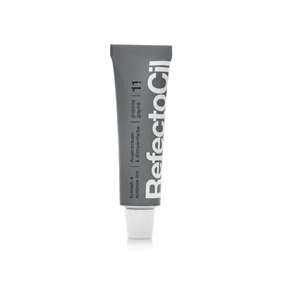 Image de Refectocil Couleur pour sourcils et cils Graphite 1.1, 15ml - intensité de couleur professionnelle pour des sourcils et des cils impeccables