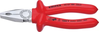 Immagine prodotto di Knipex 03 07 180 VDE Comb pliers 180 mm DIN ISO 5746, DIN EN 60900