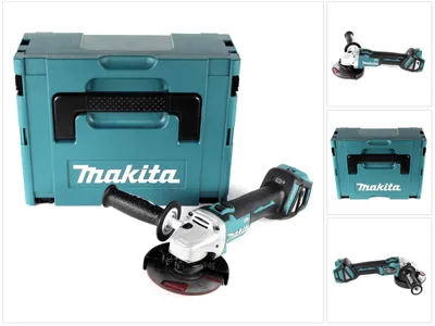 Image de Makita DGA 511 ZJ Meuleuse d'angle sans fil 18V 125mm Brushless Solo + Coffret Makpac - sans batterie, sans chargeur