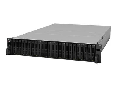Produktbild von Synology FlashStation FS3600 - NAS-Server - 24 Schächte - Rack - einbaufähig - RAID RAID 0, 1, 5, 6, 10, JBOD, RAID F1 - RAM 16 GB - Gigabit Ethernet / 10 Gigabit Ethernet - iSCSI Support - 2U