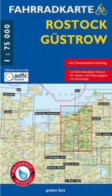 Image de Carte cycliste Rostock, Güstrow 1 : 75 000