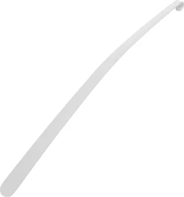 Produktbild von bremermann XXL Schuhlöffel, Schuhanzieher 79 cm, aus Metall gefertigt, weiß lackiert
