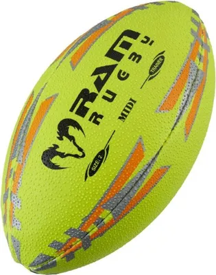 Immagine prodotto di Pallone da rugby Midi - Perfetto per i bambini e il divertimento - Impugnatura 3D - Marchio di rugby n. 1 in Europa