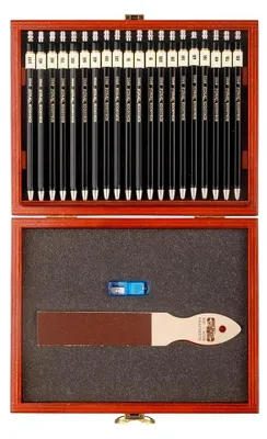 Immagine prodotto di Matite Koh-i-noor TOISON D'OR set di 20 matite meccaniche in astuccio di legno