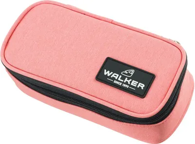 Produktbild von Walker 49257-026, Weiches Federmäppchen, Pfirsich, Einfarbig, Reißverschluss, Pubertät, Uni