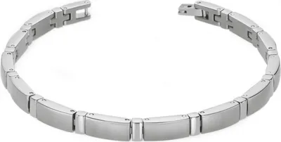 Produktbild von Boccia Damen Armband aus Titan 21cm in silberfarben - 0371-01